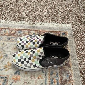 Checkered vans